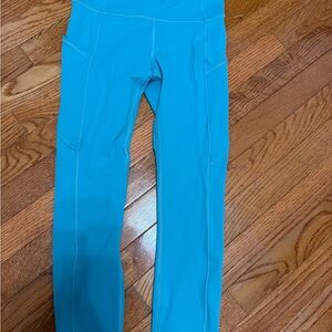 Lululemon Athletica Aqua Leggings